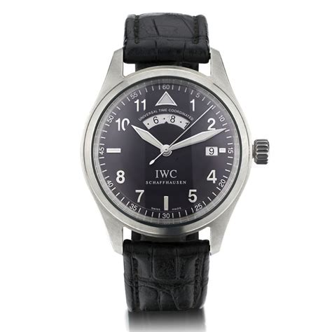 iwc utc pilot's watch 3251|IWC Pilot Spitfire UTC .